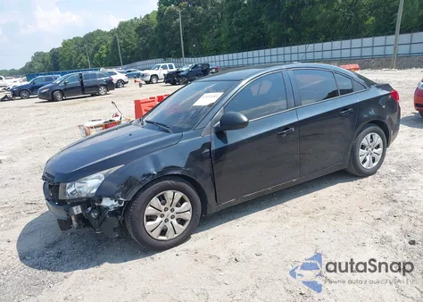 2015 Chevrolet Cruze Ls Auto из США, поврежденный, VIN 1G1PA5SH6F7162767